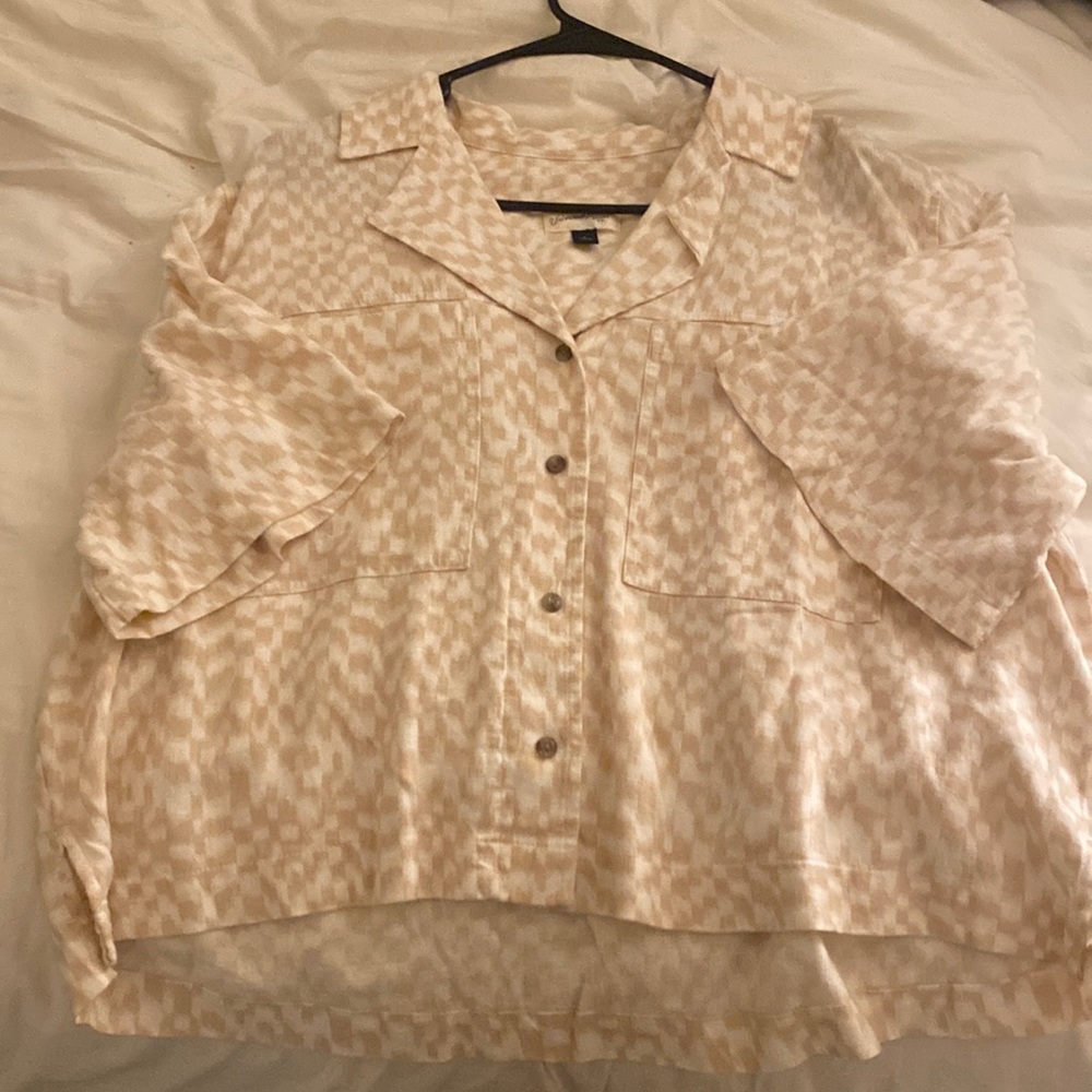 Button up top